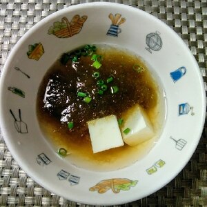 豆腐すまし汁